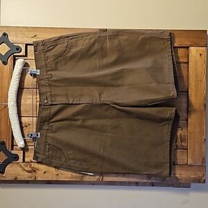 Dickies Timber Brown 10" Cotton Carpenter Shorts Size 42